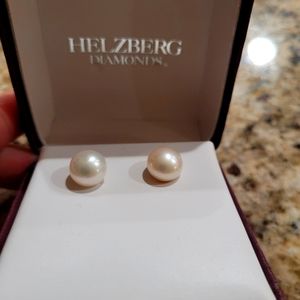 Pearl earrings